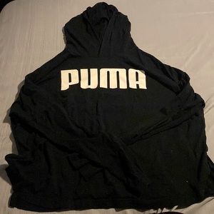 Womens long sleeve puma with hood
